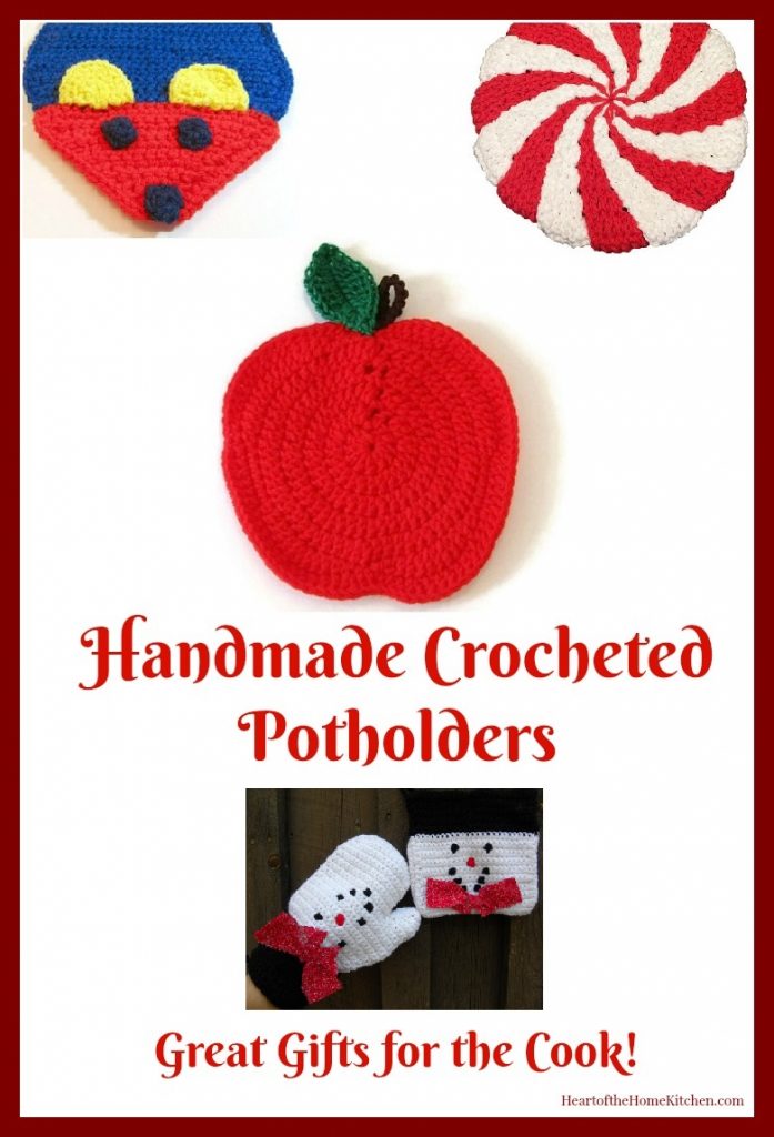 Handmade Crocheted Potholders Hot Pads