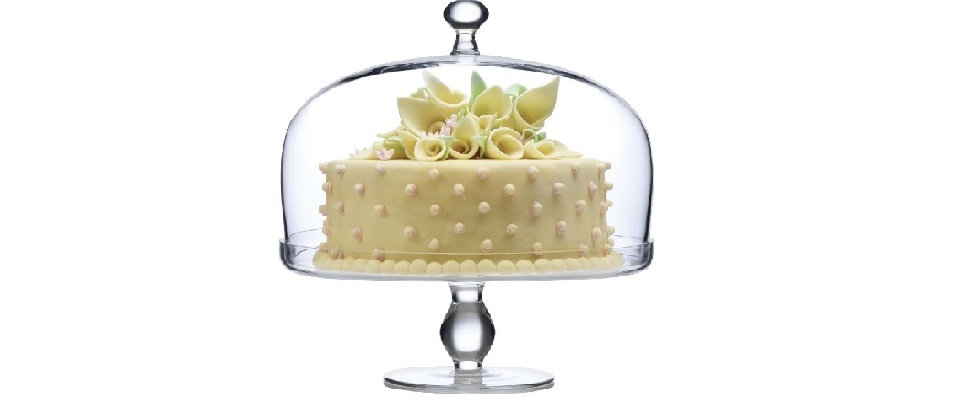 Glass and Crystal Footed Cake Plates
