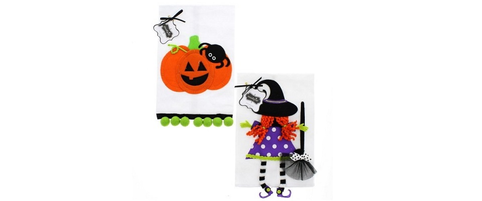 Halloween Towels for the Kitchen & Bathroom