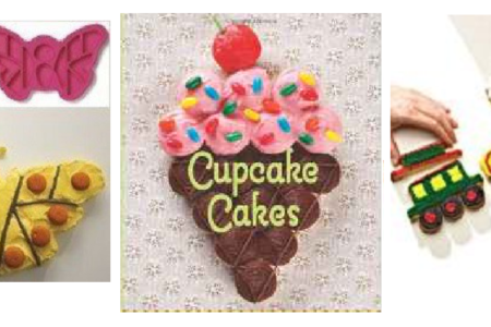 Pull Apart Cupcake Cakes:  Pans, Molds & Books