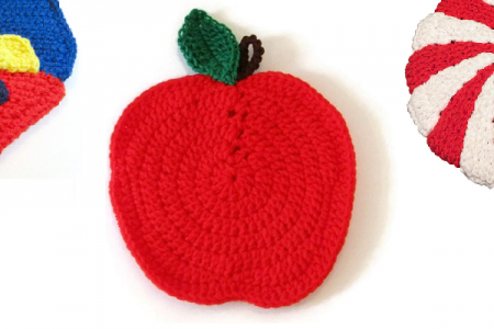 Handmade Crocheted Potholders Gift Guide