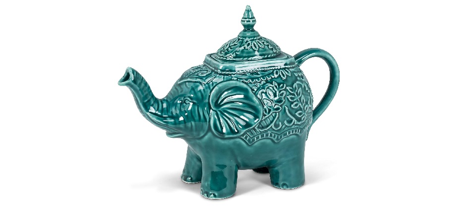 elephant teapots