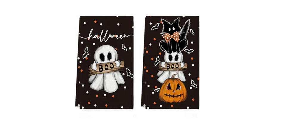 Halloween Hand Towels